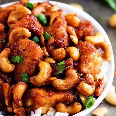 "Cashew Chicken ( KB Kalyani Family Restaurant) - Click here to View more details about this Product